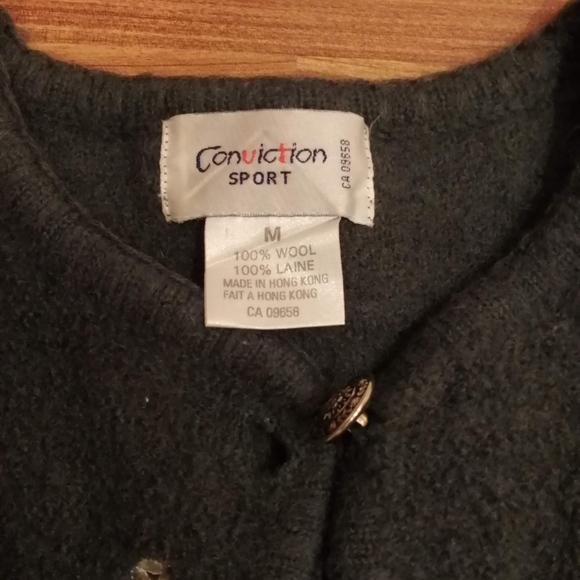 Vintage ladies M Leisure Sport sweater fab detail - Picture 5 of 5